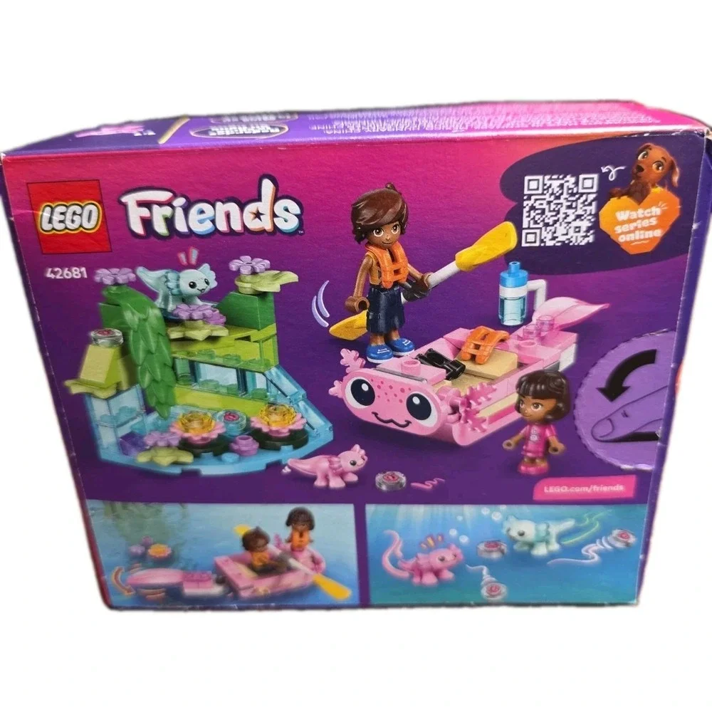 Lego Friends 42681 Axolotl Adventure Boat Building Toy Set (95 Pcs) BRAND NEW